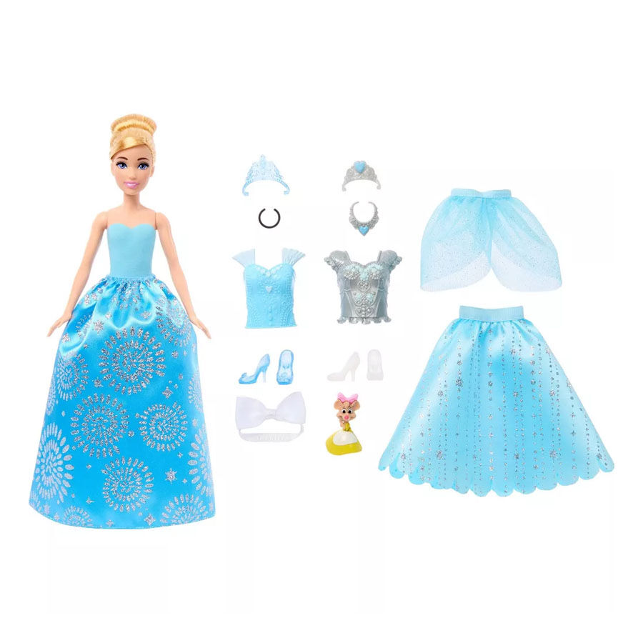 Disney princess doll with matching dress deals