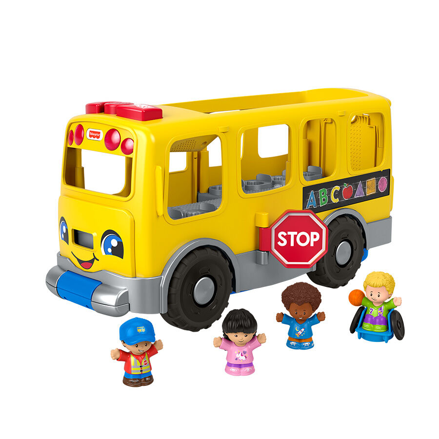 Fisher Price Little People Big Yellow School Bus Toys