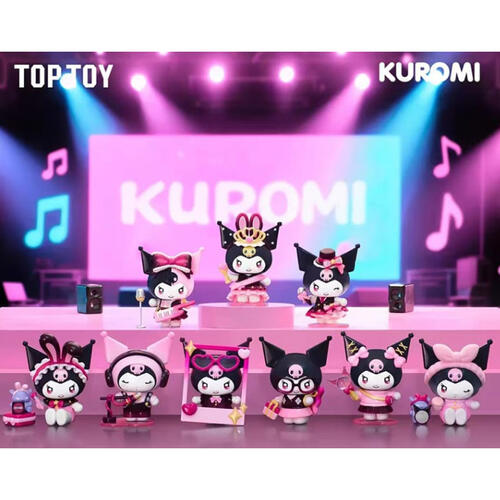Sanrio三麗鷗 Kuromi閃閃偶像系列手辦 - 盲盒 (單件裝)