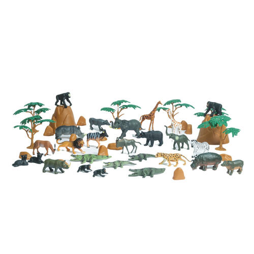 World Animal Collection 大膠箱裝森林動物組合