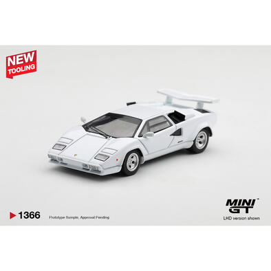 (Pre-order) MINI GT Lamborghini Countach Lp500s White / Blister Packaging (Expected January 2027)
