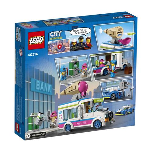 LEGO樂高城市系列 警察追捕戰 - 雪糕車篇 60314
