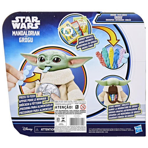 Star Wars: The Mandalorian and Grogu Snackin Grogu Interactive Figure