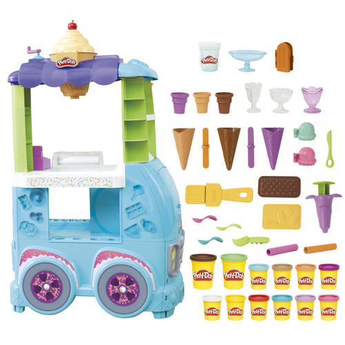 Play-Doh培樂多 廚房創意系列 終極雪糕車玩具套裝