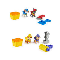 Paw Patrol Rubble & Crew Figure 2 Pack - Assorted