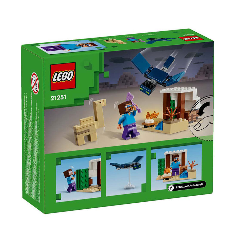 Lego top minecraft steve