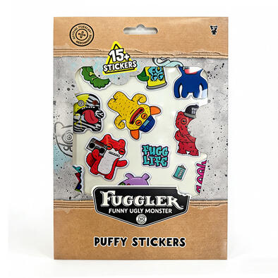 Fuggler A5 醜萌立體貼紙