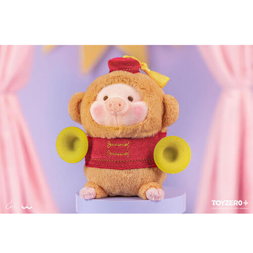 Lulu The Piggy罐頭豬 LuLu 繽紛樂園 - 淘氣猴子Lu毛絨掛件