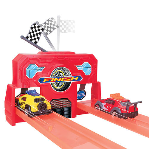 playpop 雙軌道競速狂飆車套裝