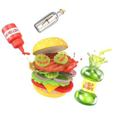 Mga's Miniverse 迷你小宇宙 海绵寶寶 - 隨機發貨