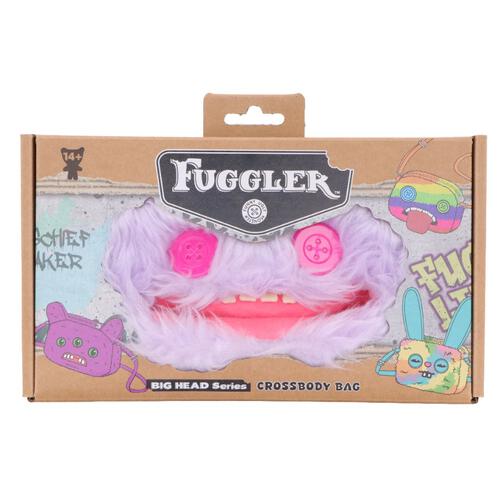 Fuggler 萌牙怪獸斜包大頭系列之大笑怪(紫色)