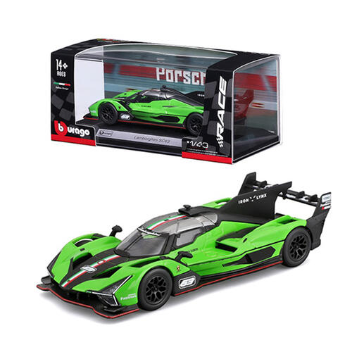 Bburago比美高 1:32 賽車版合金車 - 隨機發貨