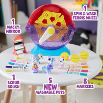 Crayola Scribble Scrubbie Pets Spin Wash Carnival Playset
