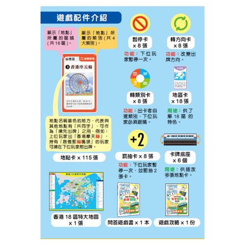 Sun Ya新雅 You Know! 香港18區遊戲卡