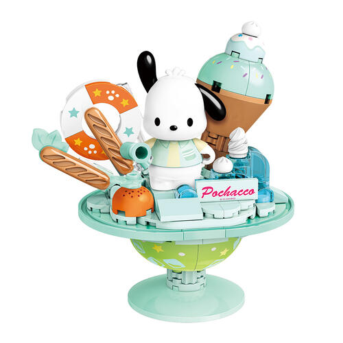 Qman Keepplay Sanrio Pochacco Mint Parfait