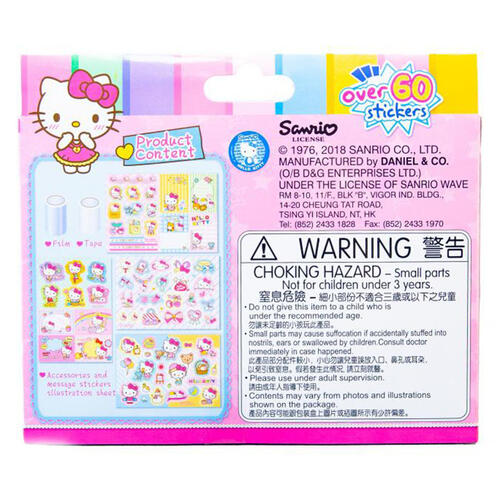 Hello Kitty Sticker Maker Refill Set