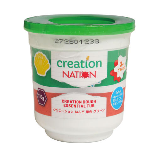 Creation Nation Creation Dough Essential Tub - Green