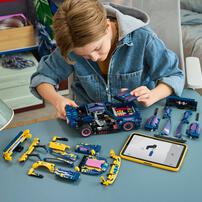 LEGO Technic Custom Garage Ford Mustang GT Car