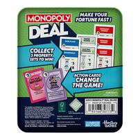 Monopoly Deal Tin Card Game (English)