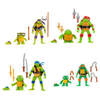 Teenage Mutant Ninja Turtles Movie Turtle Figure Evolution 4-Pack - Assorted