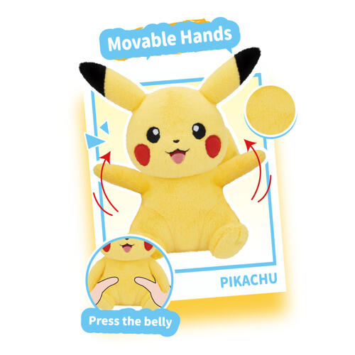 Pokemon 寶可夢-歡樂絨毛玩偶系列 Vol.1-皮卡丘