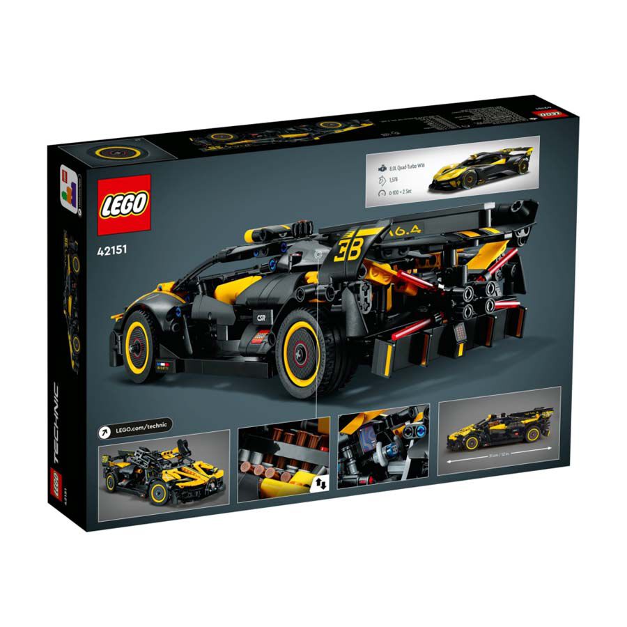Lego technic bugatti store video