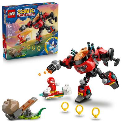 LEGO Sonic the Hedgehog Knuckles vs. Dr. Eggman Egg Crusher Mech 77005