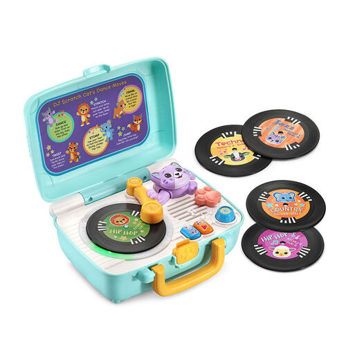 Vtech DJ Scratch Cat Record Player