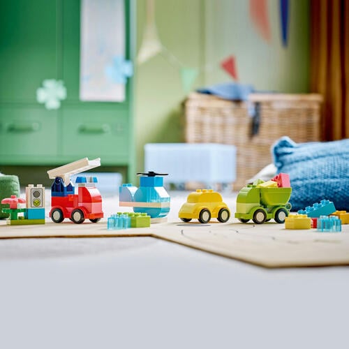 LEGO樂高得寶系列 創意交通工具 10474