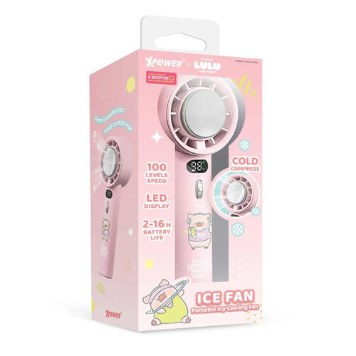 XPower x 罐頭豬 手持製冷風扇 - Ice Fan