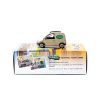 Tarmac Works 1/64 Nissan S-Cargo Presentation With Tarmac Cards Combo Set - Global64