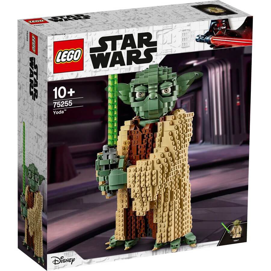 yoda lego statue