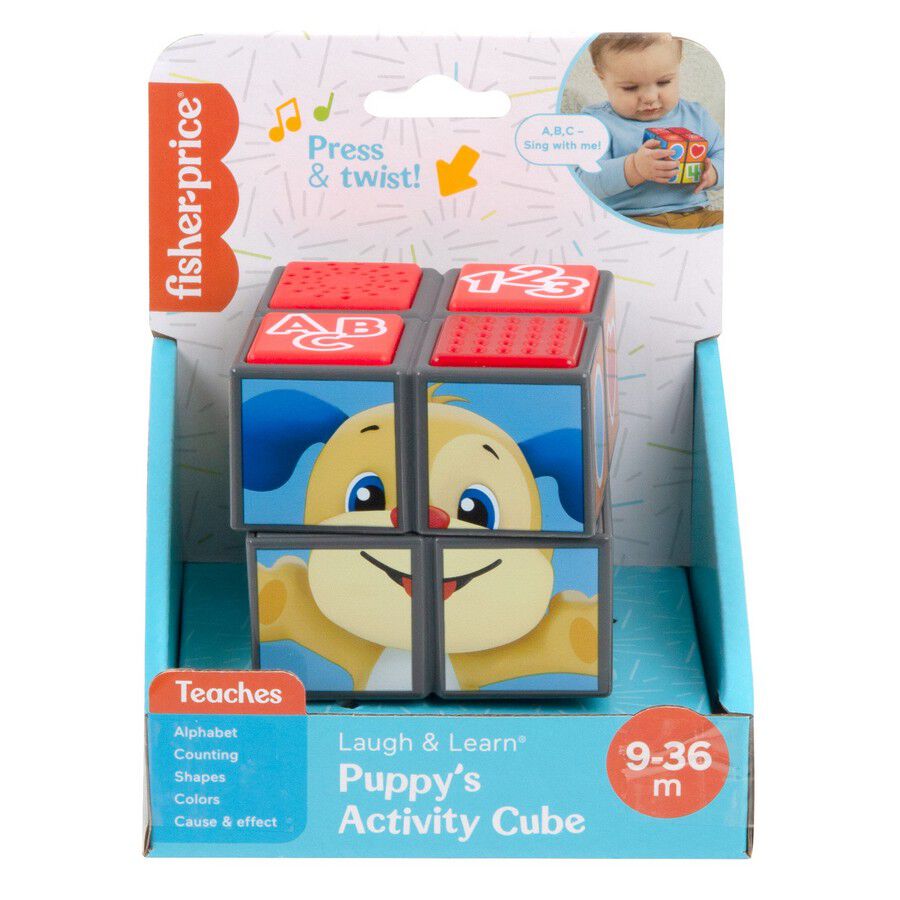 Fisher price activity best sale cube with blocks