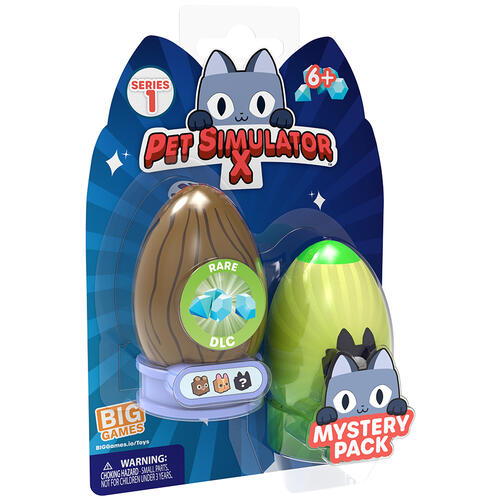 Pet Simulator X Mystery 2 Pieces Pack (Series 1) - Assorted