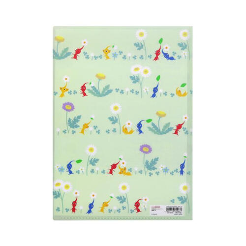 Nintendo Pikmin A4 Clear File (5 Pouches) - B