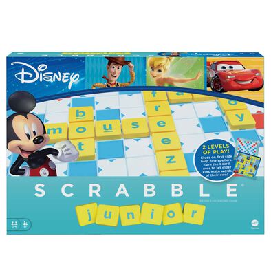 Mattel Games Scrabble Junior Licensed - Disney