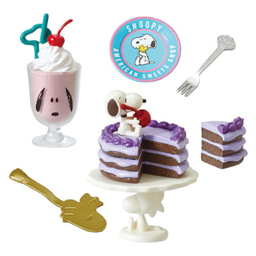 Re-ment Snoopy American Sweets Shop - Blind Box (1 Pc)