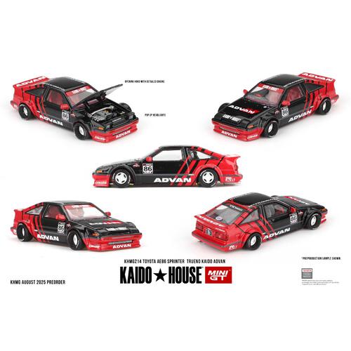 Mini GT 豐田 AE86 Sprinter Trueno Kaido ADVAN