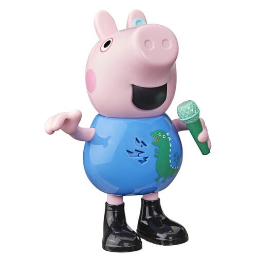Peppa Pig粉紅豬小妹 講笑話和唱歌George模型
