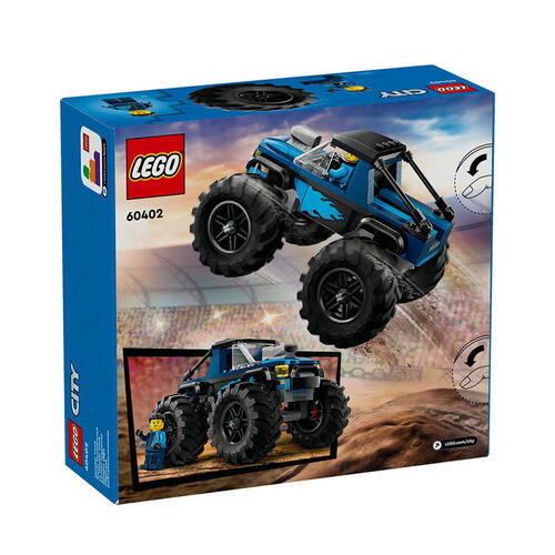 LEGO樂高城市系列 藍色怪獸卡車 60402