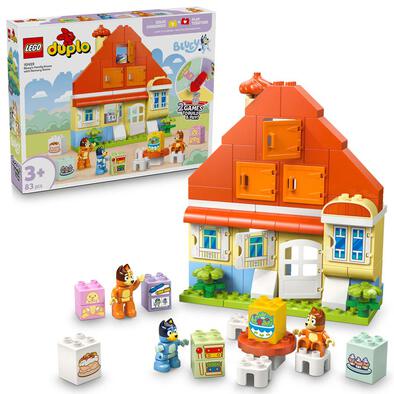 LEGO樂高得寶系列 Bluey 布麗的家和記憶遊戲 10459