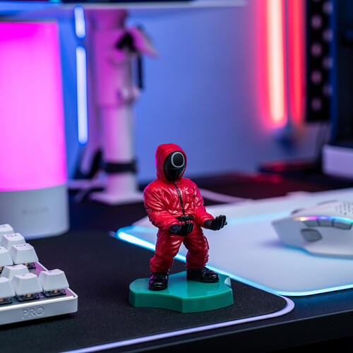 Netflix魷魚游戲圓形工作人員迷你手機支架