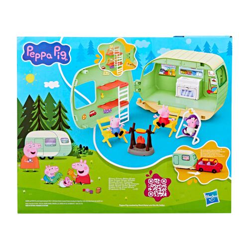 Peppa Pig粉紅豬小妹 三隻小豬露營車遊戲套裝