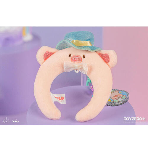 Lulu The Piggy LuLu 繽紛樂園 - 魔術師Lu頭箍毛絨掛件