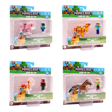 Minecraft 3D Wind-Up Toy - Assorted (1 Pc)
