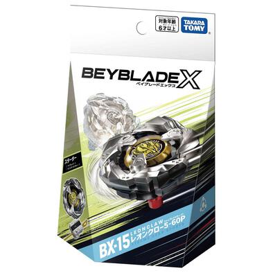 Beyblade爆旋陀螺 X BX-15獅王銳爪5-60P