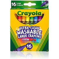 Crayola 16 Count Large Washable Crayons