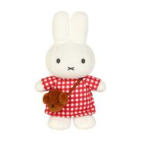 Miffy米菲 格子毛絨公仔
