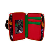 Loungefly Disney The Nightmare Before Christmas Journey To Christmas Town Zip Around Wallet