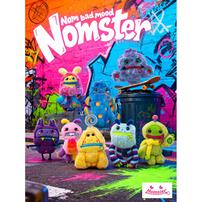 Nomster Nom Bad Mood Series Sound Plush Keychain - Blind Box (1 Pc)